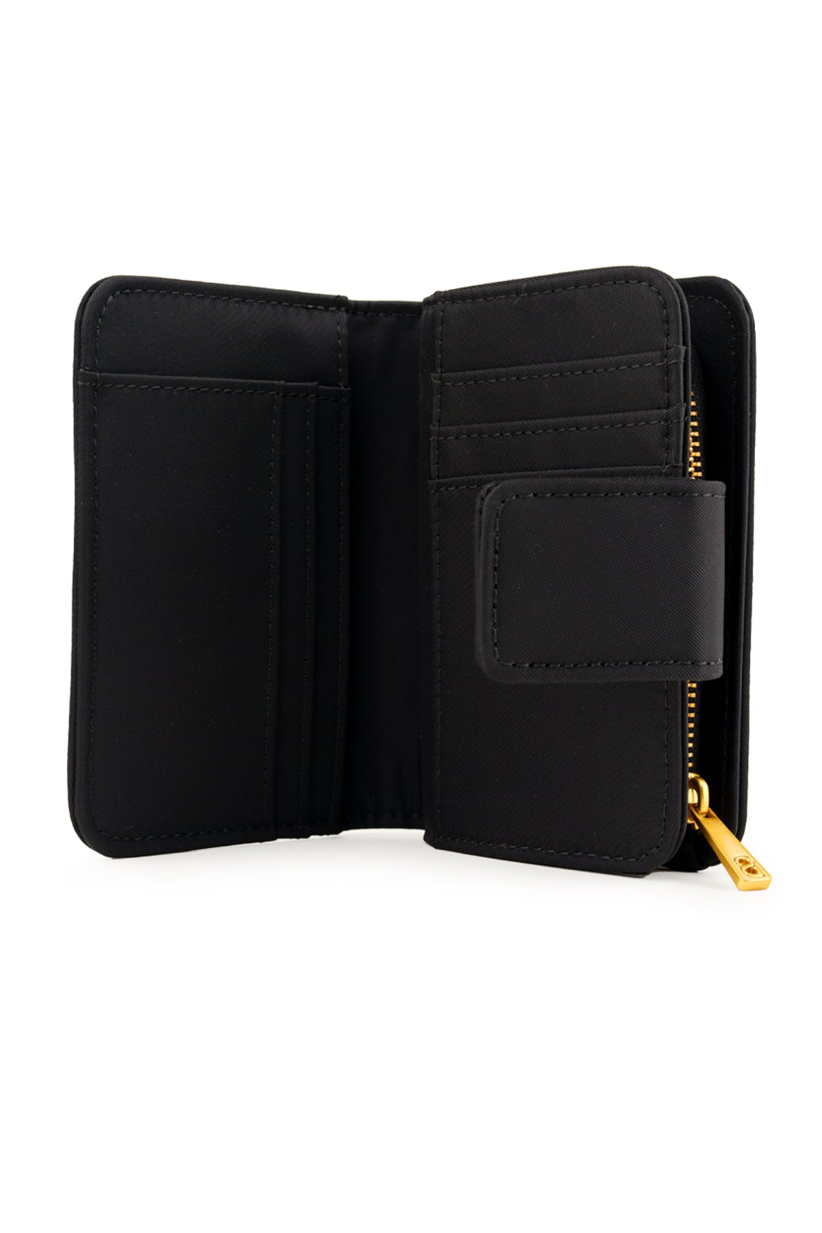 Luana Small Wallet Black Buttonscarves