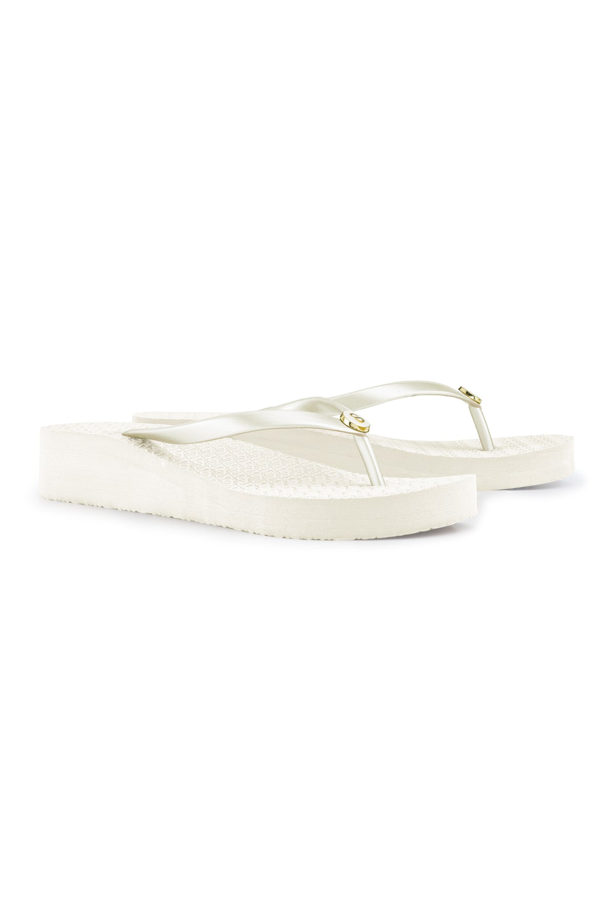 Signature Flatform Flip Flop - Marshmallow