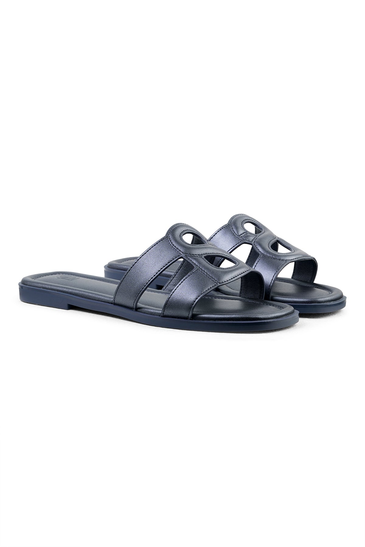 Midnight hot sale blue sandals