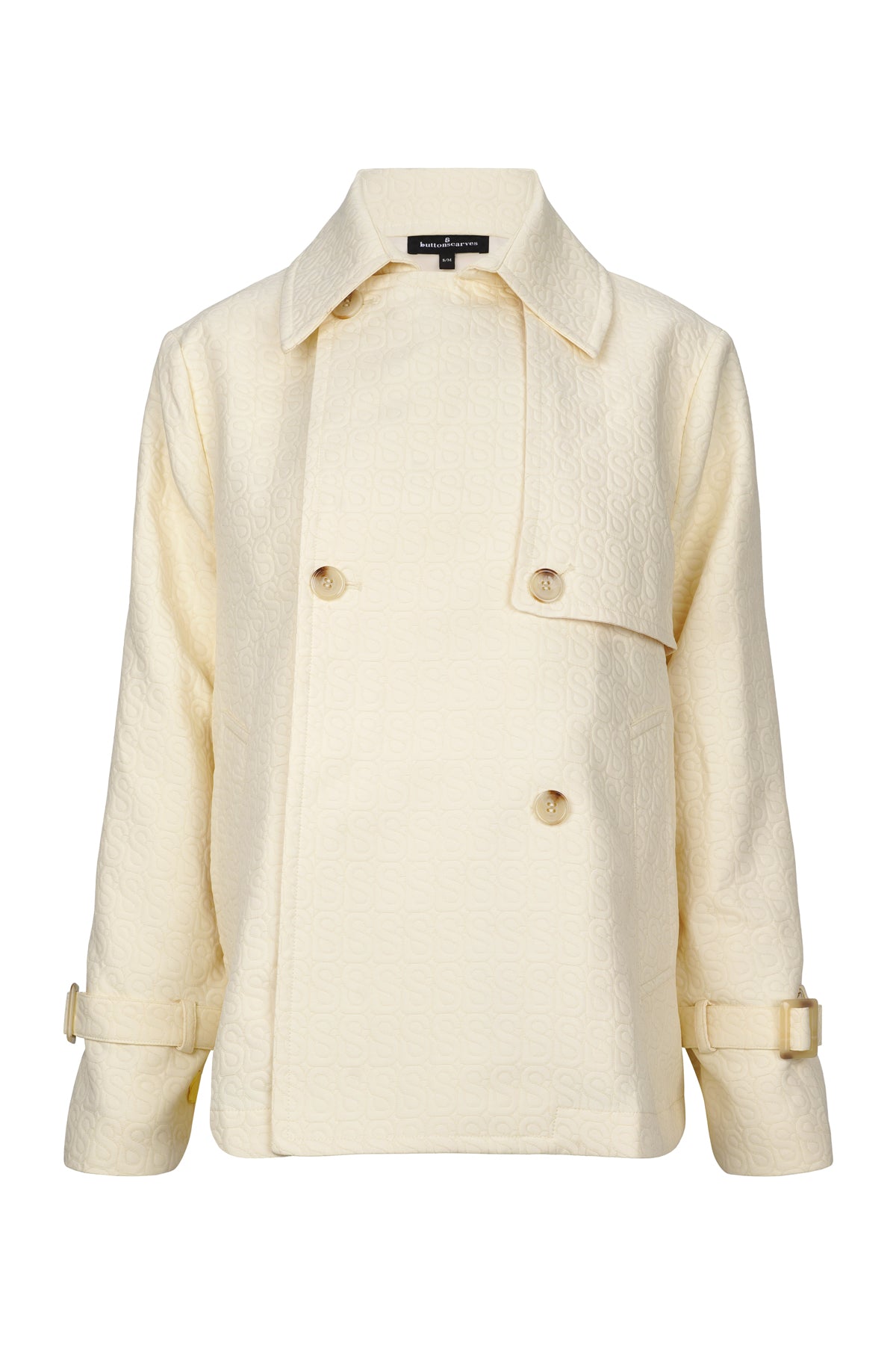 Monogram Luna Coat - Ivory