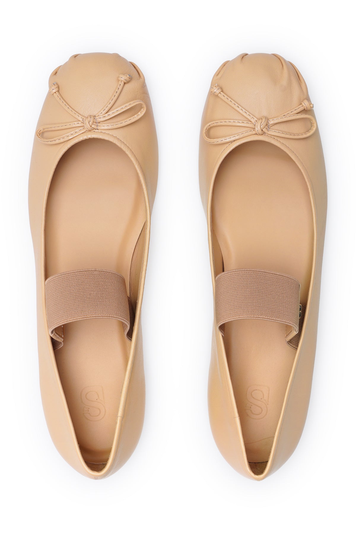 Nara Ballerina Shoes - Beige