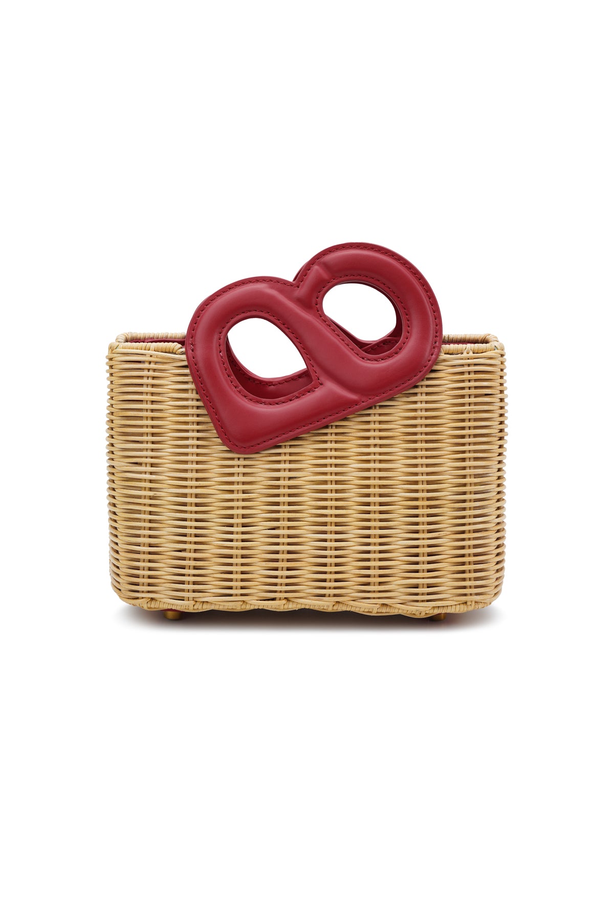 Coccinelle rattan bag deals