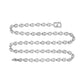 Oval Chain Belt - Silver