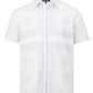 Paneled Men Shirt - White