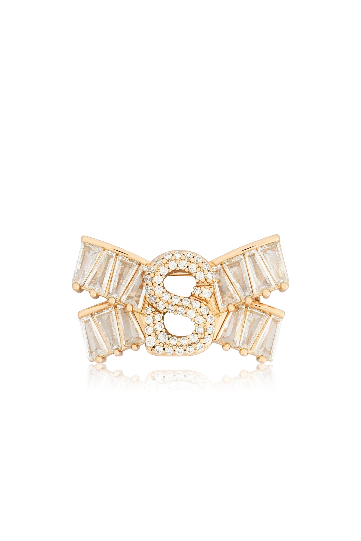 Petite Bow Brooch - Gold