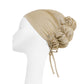 Pleated Back Inner Cap - Latte