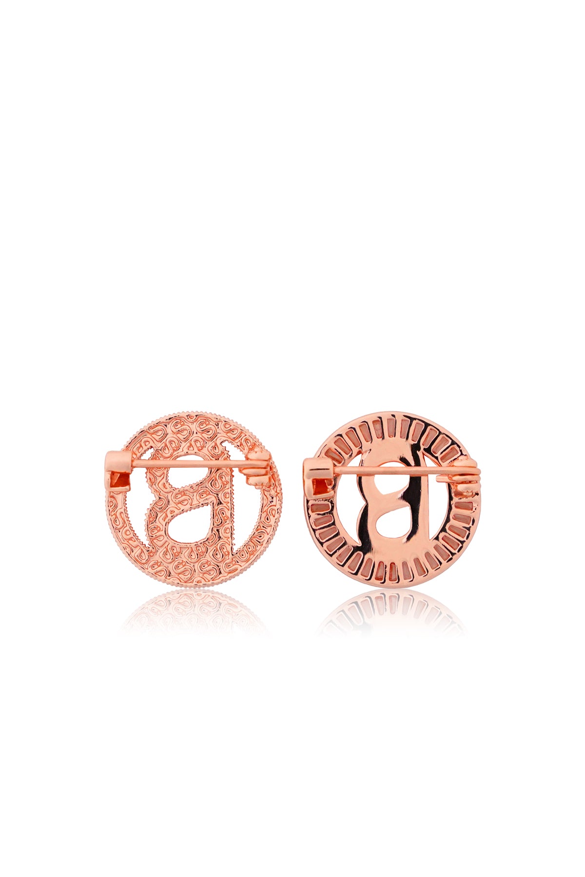 Round Pin Brooch Package - Rose Gold