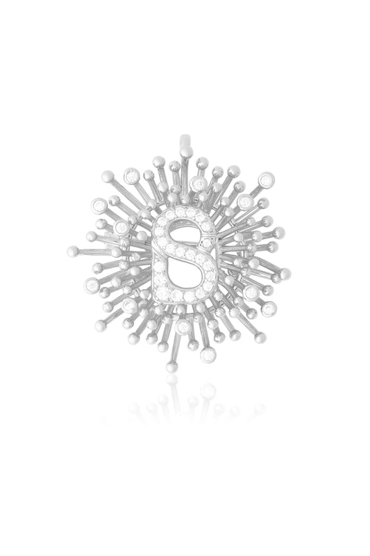 Selina Brooch - Silver