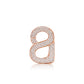 Signature Crystal Ring Brooch - Rose Gold