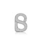 Signature Crystal Ring Brooch - Silver