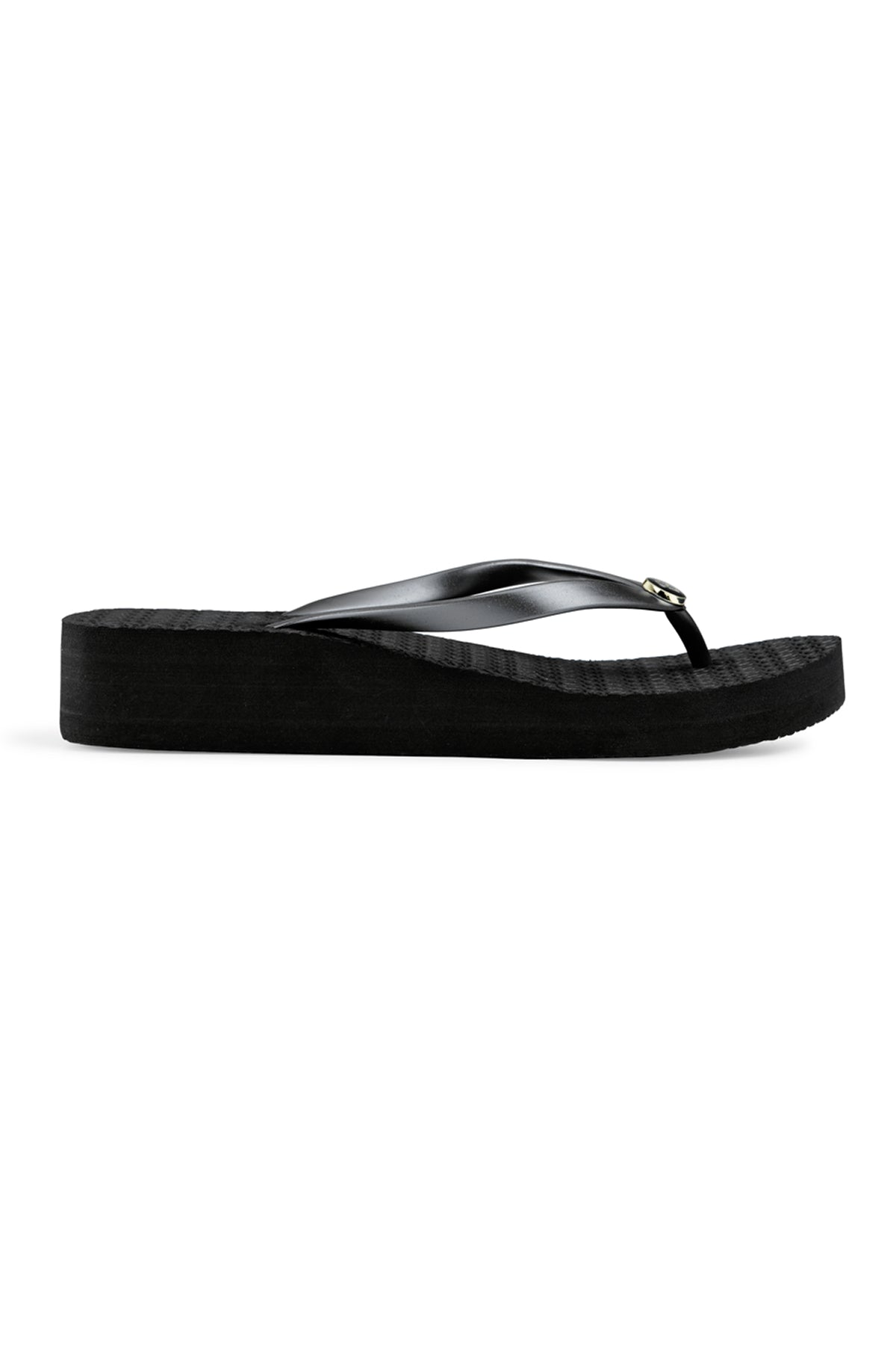 Signature Flatform Flip Flop - Onyx