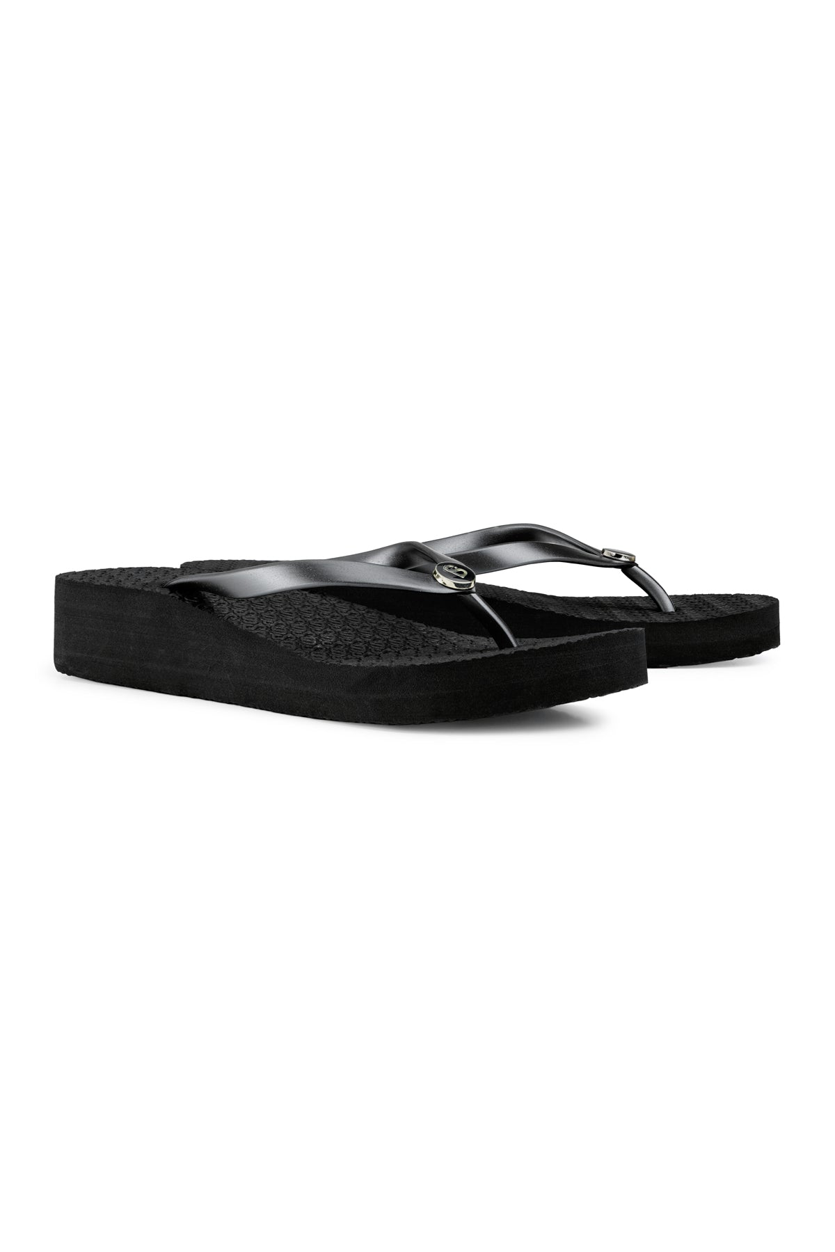 Signature Flatform Flip Flop - Onyx