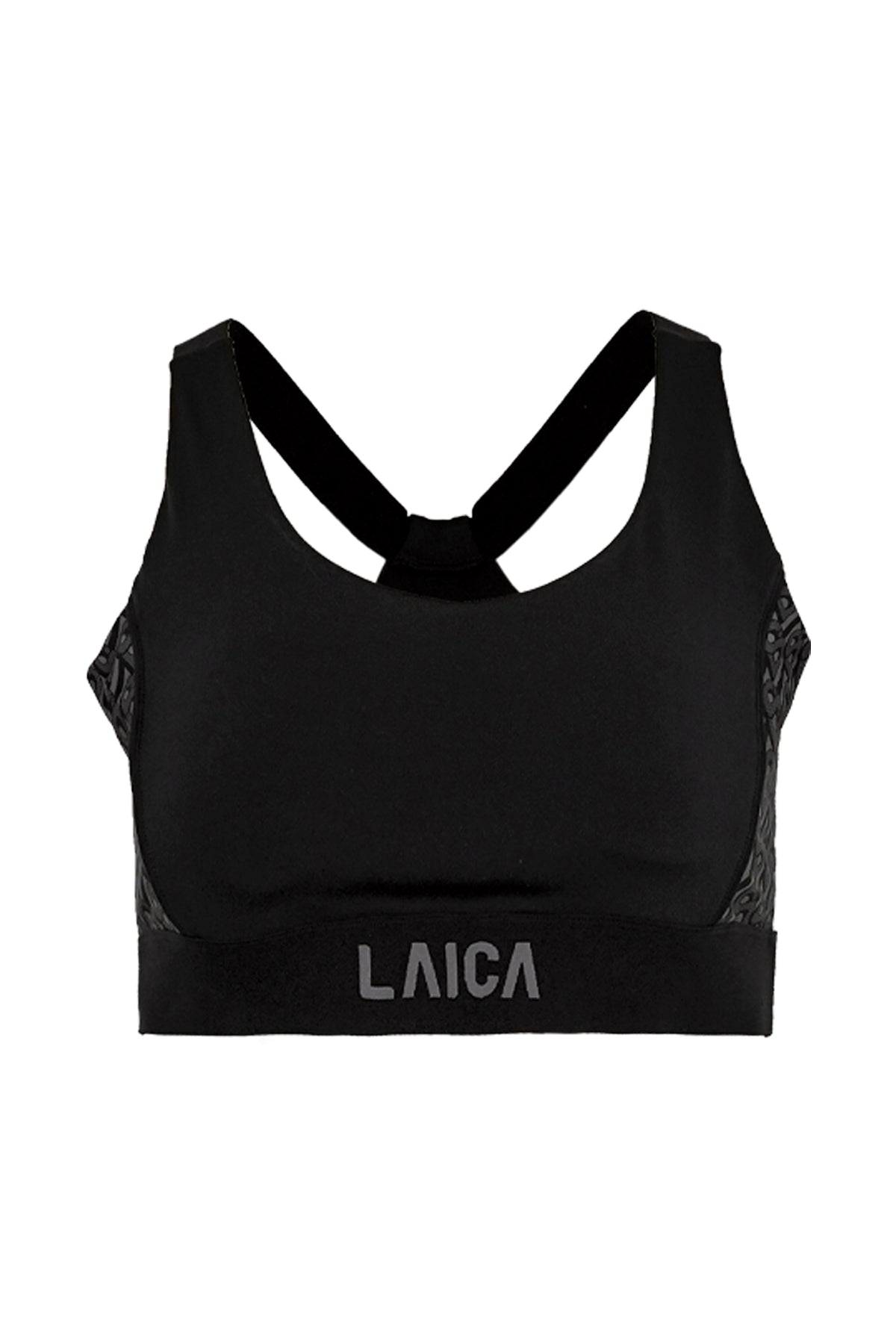 Athleisure Sport Bra - Black