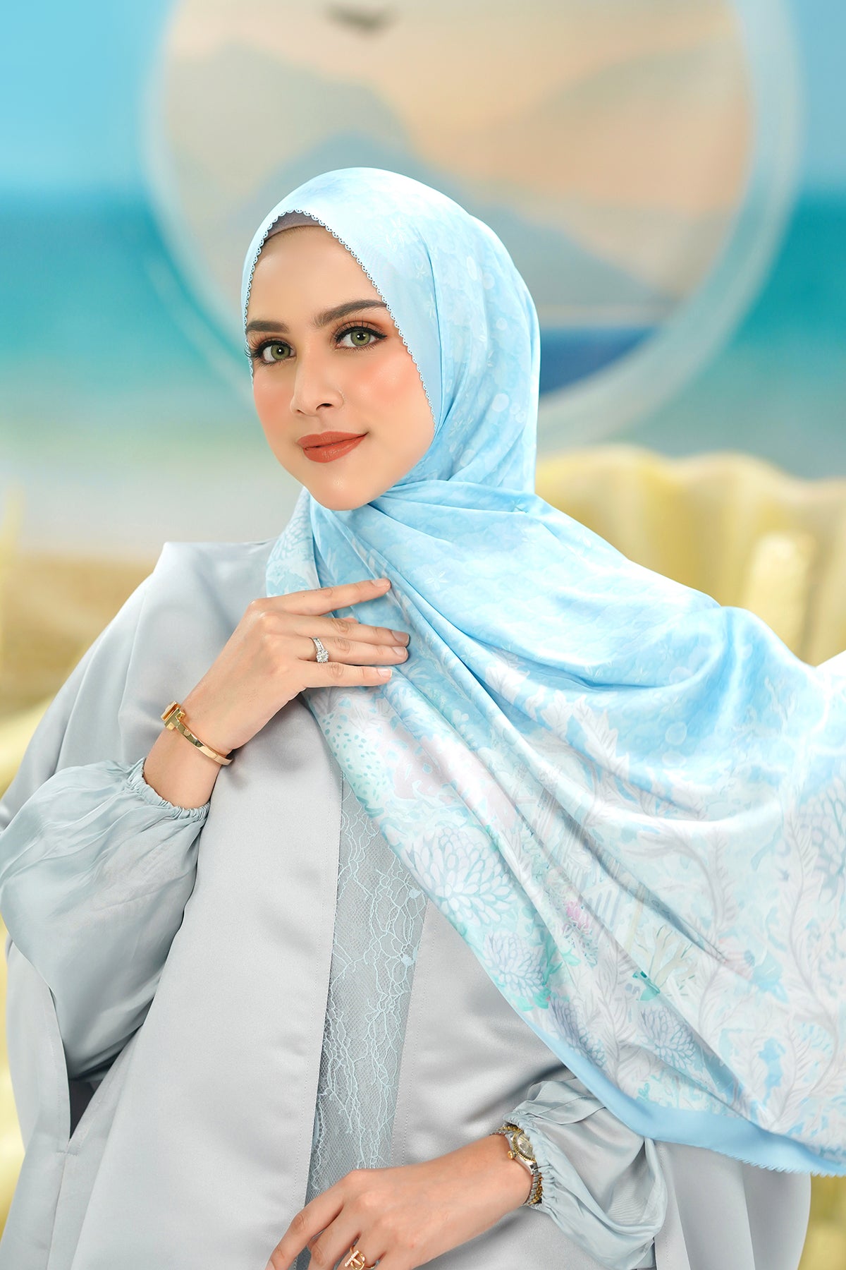 Satin Shawl