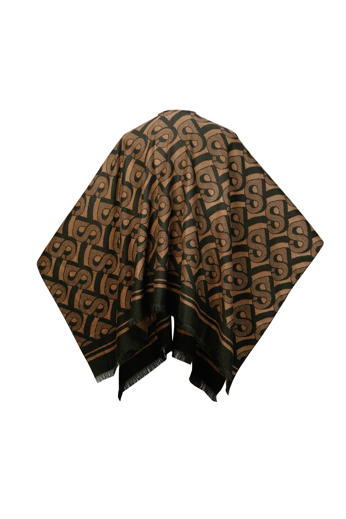 Bimu Poncho - Truffle – Buttonscarves