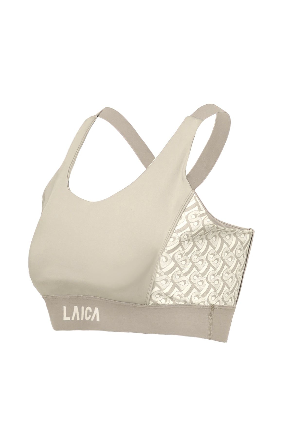 Athleisure Sport Bra - Beige