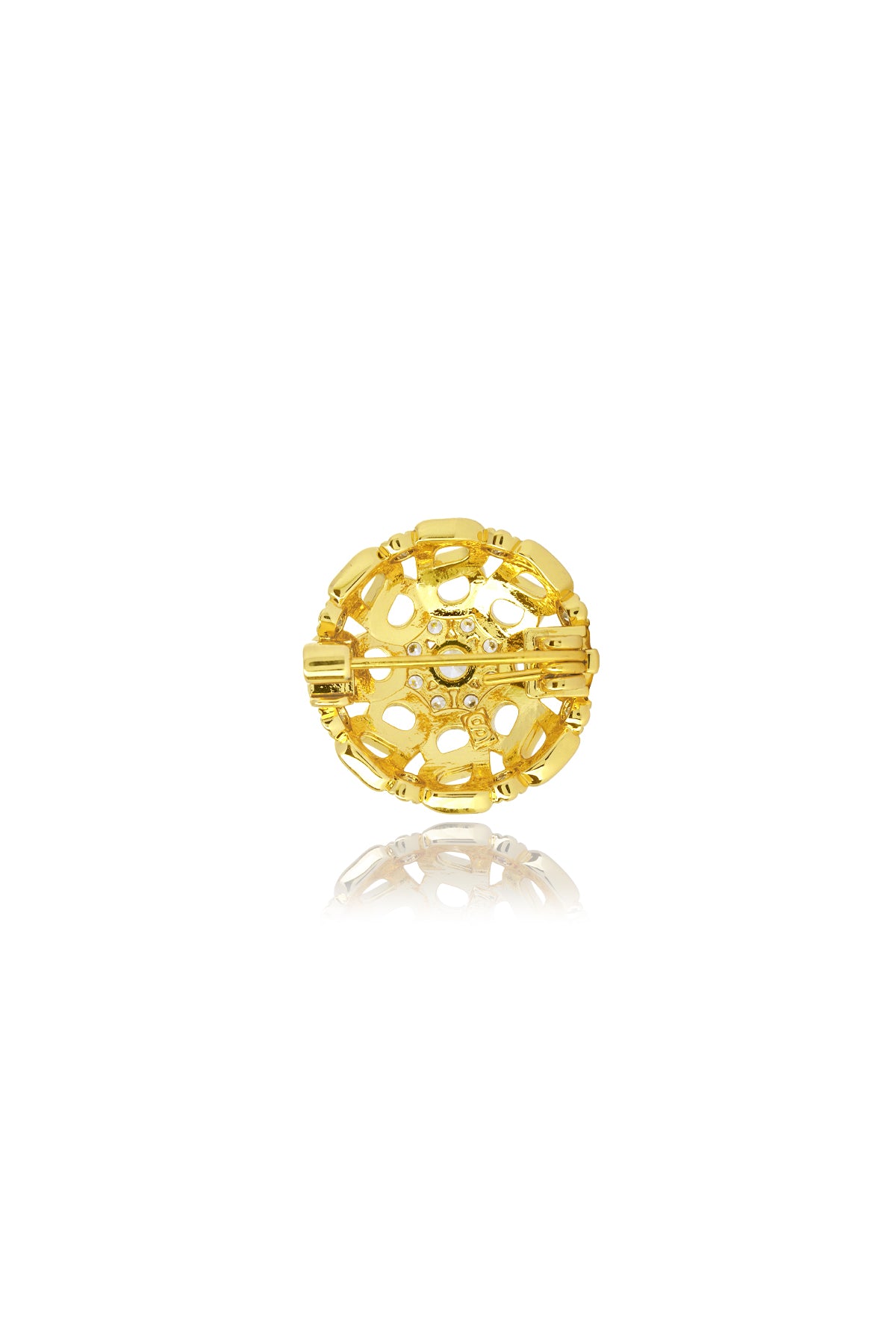 Petite Round Brooch Package - Gold