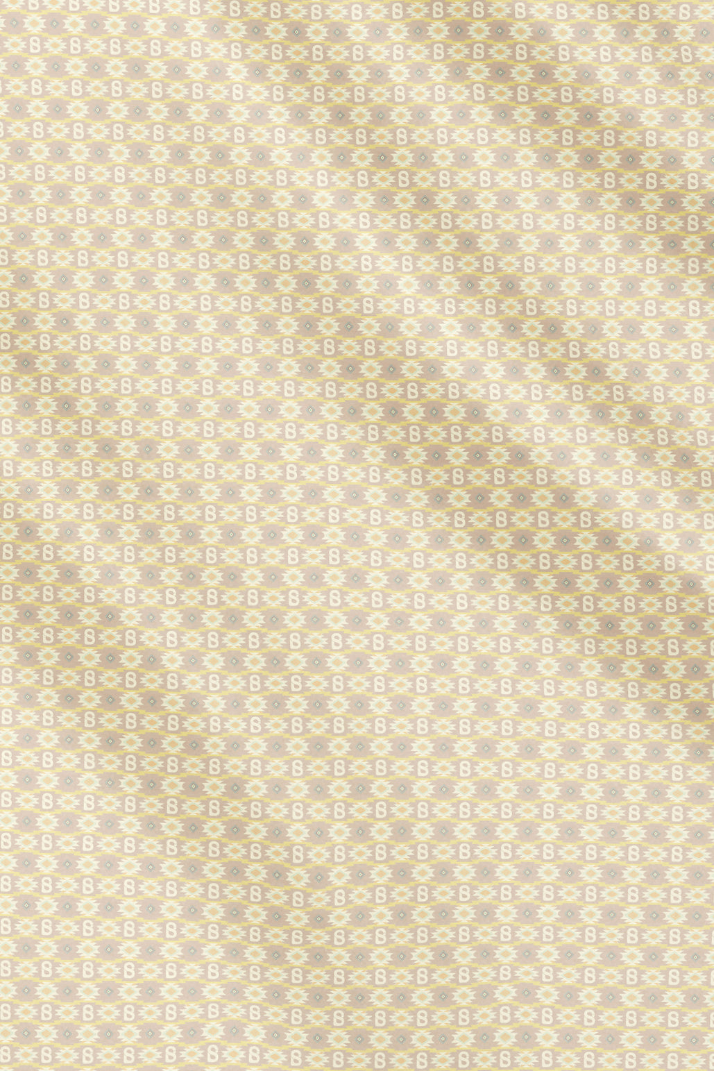 Ikat Voile Square - Humus