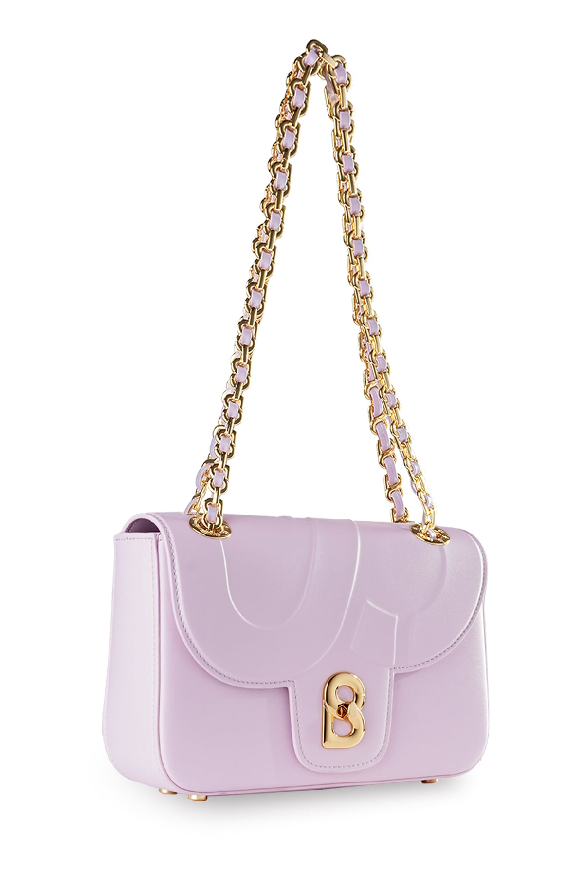 Balenciaga Le Cagole Mini Bag with Chain Lilac in Lambskin Leather with  Silver-tone - US