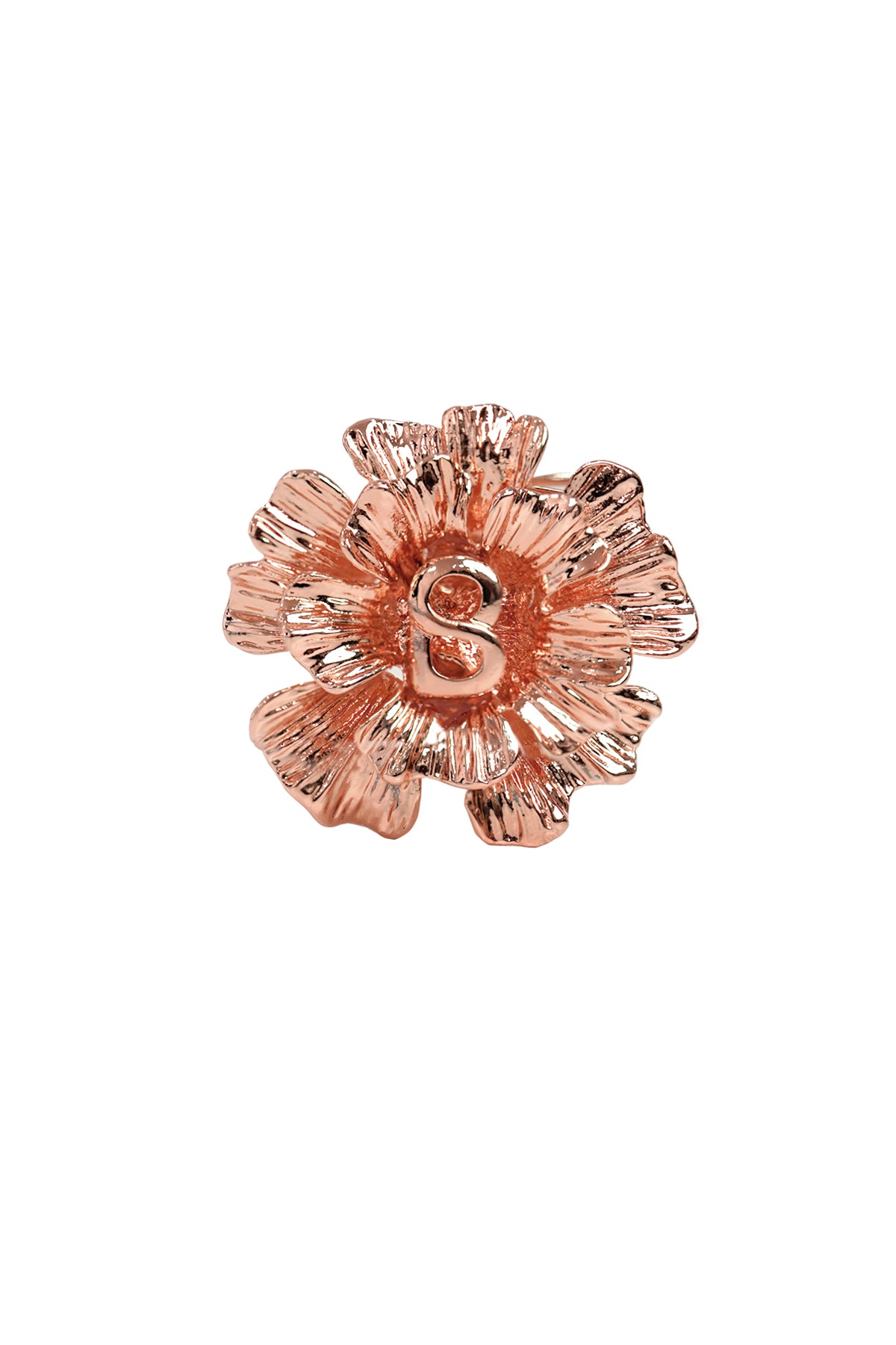 Poppy Little Brooch - Rose Gold