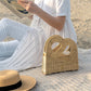 Hold Me Rattan Bag Medium - White