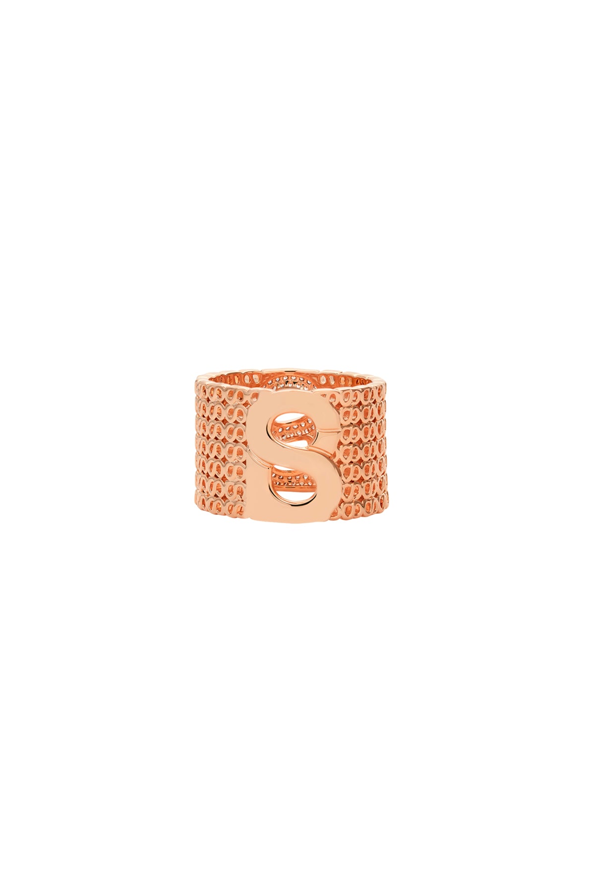 Alora Ring Brooch - Rose Gold