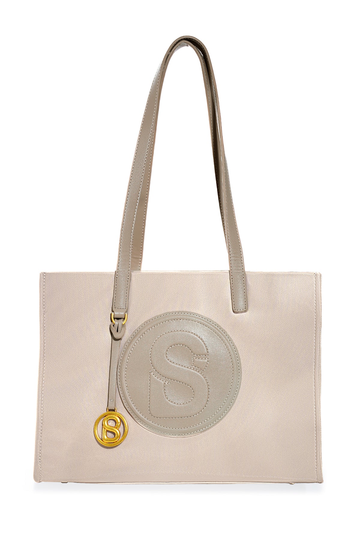 Aaliya Small Tote Bag - Taupe