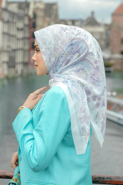 Buttonscarves- The Journey Square (small- Seoul), Women's Fashion, Muslimah  Fashion, Hijabs on Carousell