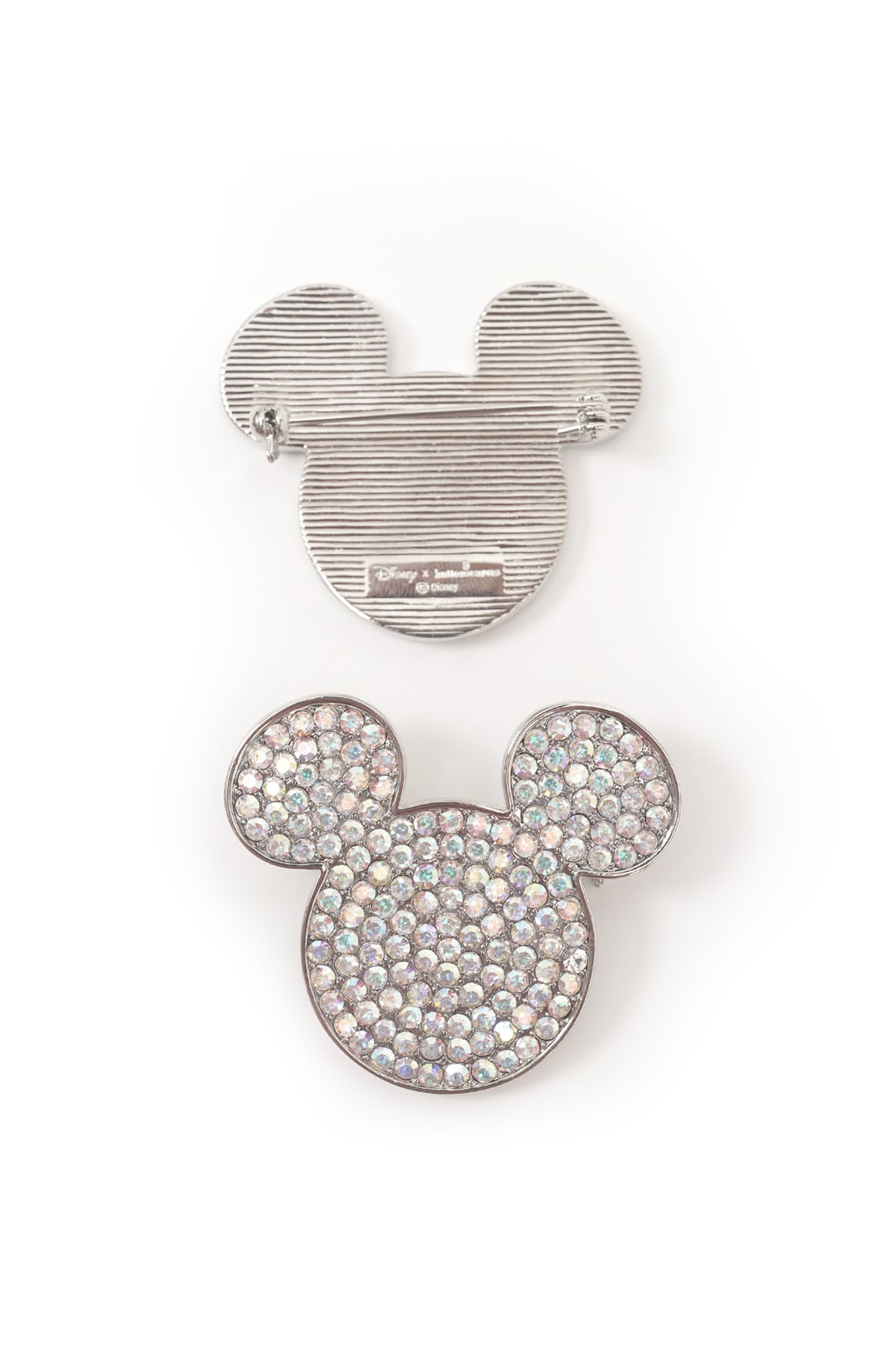 Disney x Buttonscarves Brooch - Silver