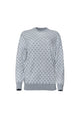 Everyday Monogram Sweater - Glacier Grey