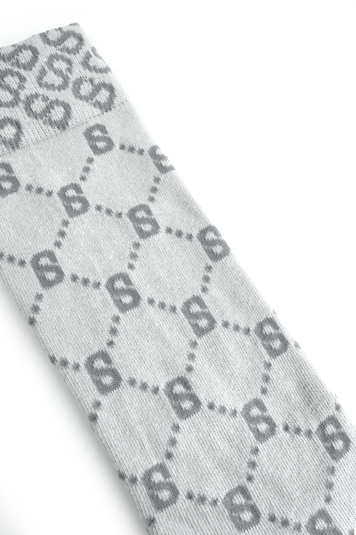 Monogram Socks Grey