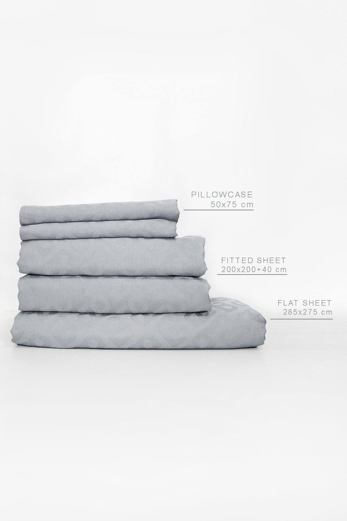 Signature Bedsheet Super King - Light Gray