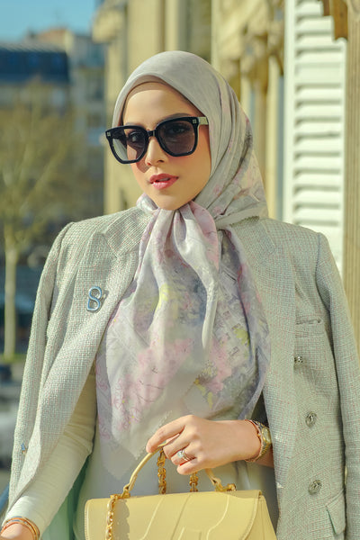 The Parisian Square - Soleil – Buttonscarves