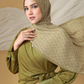 Tapis Pleated Shawl - Olive