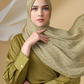 Tapis Pleated Shawl - Olive