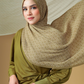 Tapis Pleated Shawl - Olive