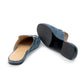 Linzy Denim Slipper - Texture Blue