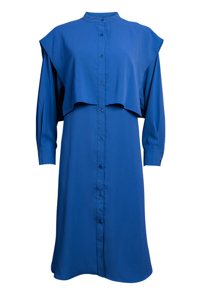 Kian Tunic Shirt Blue – ALEZA